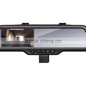 Car DVR Rearview Mirror 140 Degree Wide Angle Lens 1080 P thumbnail-1