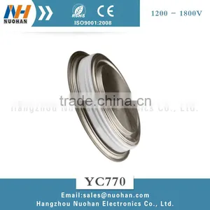 YC770 1200~1800V 2100A 2100a Fast Thyristor High Power Thyristor Inverter thumbnail-4