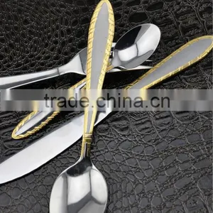 High Quality Stainless Steel Knives Made in China With Leather Case thumbnail-5