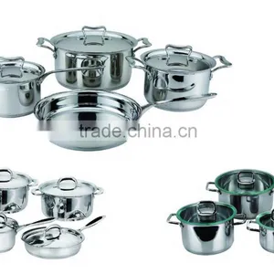 Stainless Steel Kitchen Pot and Pan Sets thumbnail-2