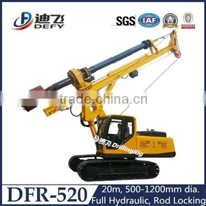 DFR-520 Full Hydraulic Ground Screw Pile Driving Machine thumbnail-2