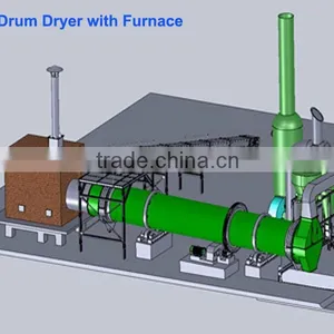 Spent Grain Drying Machine/drying Machine for Grass/rotary Drum Dryer-Vicky thumbnail-6