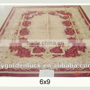 6x9 Classic Hand Made Chinese Aubusson Carpets thumbnail-1