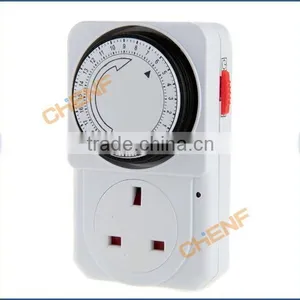 Hot Sell 13A UK Type 24 Hours Mechanical Timer Socket thumbnail-2