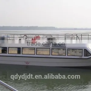 17.7m X3.99mx1.4m Fiberglass 63 Seats Passenger Ferry Boat thumbnail-3