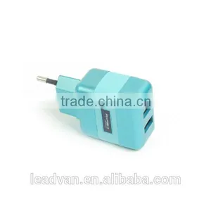 Dual USB Wall Charger For Smart Phone Dual USB Wall Charger thumbnail-1
