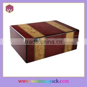 2015 New Classical Wooden Cigar Box Suppliers In China /Suppliers For Mens Cigars Packaging thumbnail-1
