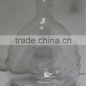 Honorable Handmade Clear Crystal Glass Bottle thumbnail-1
