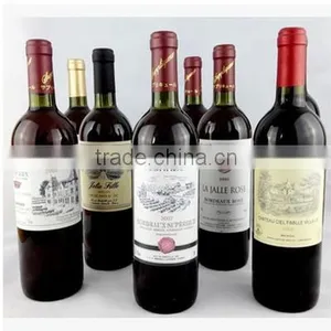 750ml Brown Red Wine Glass Bottle With Cork thumbnail-6
