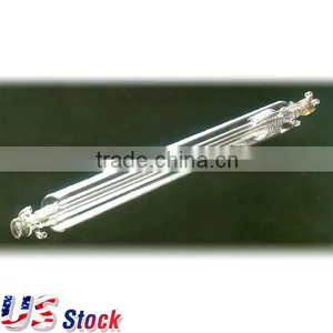 US Stock-60W CO2 Glass Laser Tube (1250mm Length, 65mm Diameter), Water Cooling for CO2 Laser Engraving Cutter thumbnail-1