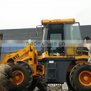 Manufactuer SZM 912 Mini Loader 4WD Hot Sale With CE Mini Wheel Loader ZL12 thumbnail-2