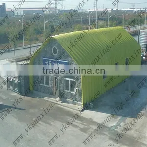 UCM Vertical Type Arch Roof Steel Sheet Roll Forming Machine thumbnail-3