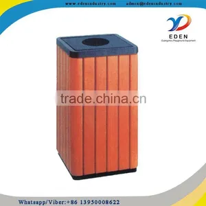 Wood Antique Plastic Mini Trash Can thumbnail-6