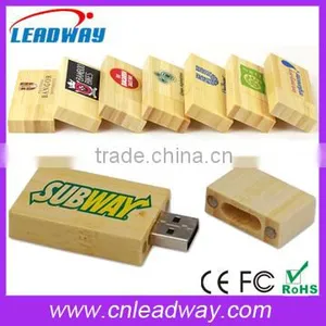Products Novelty Bamboo Usb Flash Memory With Wooden or Bamboo Box thumbnail-3