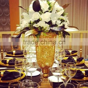 Metal Glass Vase thumbnail-1