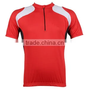 Red And White Color Cycling Sports Wear Womens Sleeves thumbnail-1