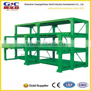 Three Posts Fully Opened Heavy Duty Drawer Type Mould Rack thumbnail-1