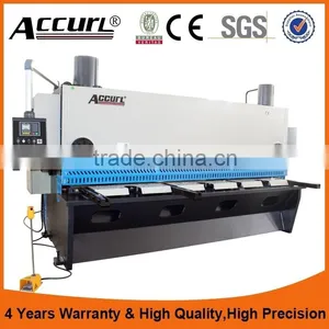 12X5000mm Hydraulic Guillotine Shearing Machine With South Korea Kacon Pedal Switch thumbnail-1