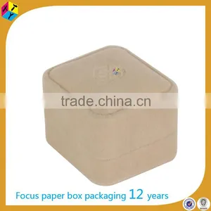 Elegant High End Paper Packaging Jewelry Box Velvet thumbnail-4