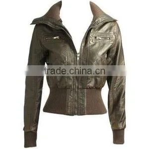 Leather Bomber Jacket/baseball Jacket/bomber Varsity Jacket thumbnail-1