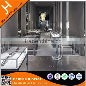 Top Quality Bulletproof Glass Jewelry Display Table thumbnail-1