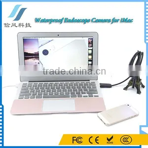 6 LED 7mm Lens 5M USB Underwater Endoscope Pipe Inspection Camera for IMac Laptop thumbnail-3