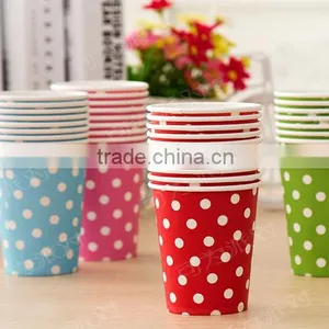 Bulk Wholesale Party Disposable Paper Cup Cheap Beverage Paper Cup thumbnail-5