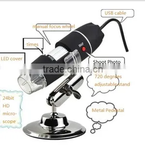 50-1000x 8-Led Light Usb Electronic Microscopy for PCB thumbnail-1