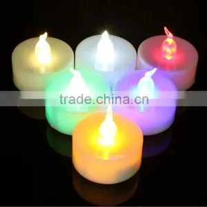 Flashing Led Candle Tea Light With Logo Printing,all Sizes Available 24pcs/set thumbnail-3