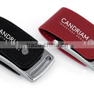 Promotional Leather Usb 32gb, Giveaway Usb Pen Drive, Custom Colorful Leather Usb Flash Memory thumbnail-6