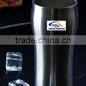 FDA LFGB Stainless Steel Insulated Tumbler, Stainless Steel Thermos, Double Wall Stainless Steel Beer Mug thumbnail-5