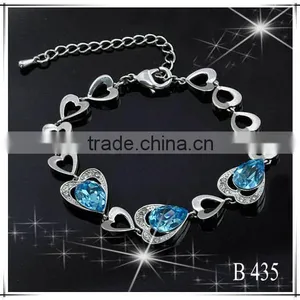 925 Silver Bracelet Crystal Jewelry Bracelet thumbnail-1
