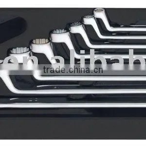 8 PC 75 Offset Ring Wrenches Set thumbnail-1
