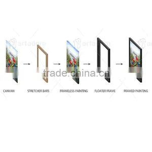 Chrismas Decoration Inkjet Canvas Painting thumbnail-5