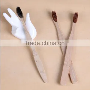 Hot Sale and Natural Cheap Bamboo Toothbrush, Disposable Charcoal Toothbrush for Hotel thumbnail-4