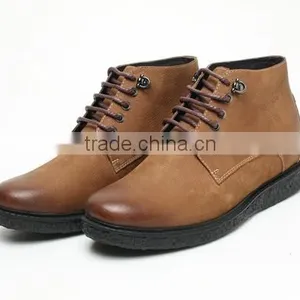 New Design Suede Leather Height Increasing Winter Boots thumbnail-2