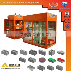 Hot Sale! PLC Controller,import Hydraulic Valve. ShentaQTY6-15 Concrete Automatic Brick and Block Stacker thumbnail-1