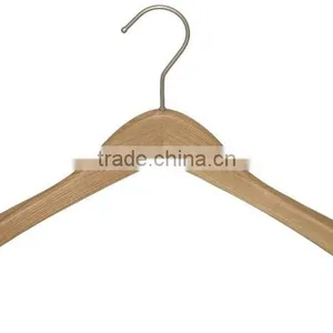 The HEAFD Luxury Lady Wood Clothing Hanger/Hanger Set,fold Style Matt Nickle Hooks,new Product Made in China thumbnail-1