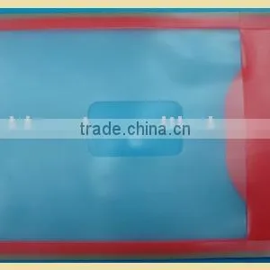 Vintage Waterproof ID Case in Red and Grey for ID thumbnail-1