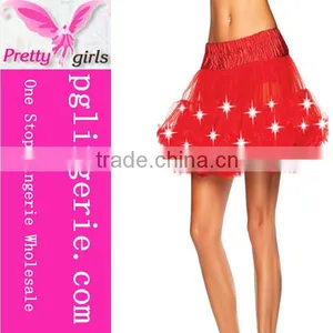 Fashion Fluffy Led Tutu Skirts For Party Tutu Skirt For Girls,Pettiskirt With Lights Tutu Skirts thumbnail-1