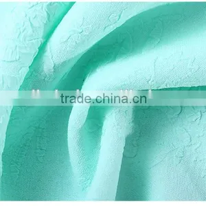 Nantong Textiles 100% Polyester Soft Warp Knitted Elastic Fabric for Autumn Fashion thumbnail-2