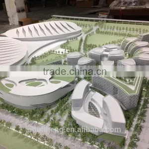 Miniature Architectural Scale Model With Beautiful LED Lights From China Supplier thumbnail-6