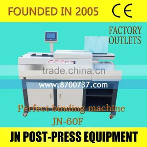 60F A3 High Speed Semi Auto A3 Perfect Hot Glue Book Binder Binding Machine thumbnail-1