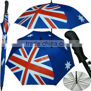 Automatic National Flag Umbrella,big Logo Umbrella thumbnail-1