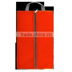 Zipper Recycled Polyester Oxford Breathable Dustproof Travel Luggage Shoe Bag thumbnail-3