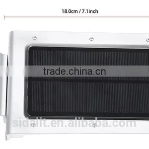 46 Led Aluminum Pad Ip65 450LM PIR Sensor + Light Control+weak Light Motion Sensor Solar Led Light thumbnail-4