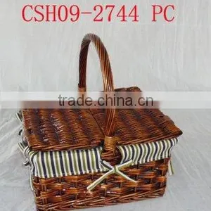 New Style of Willow Picnic Basket thumbnail-1