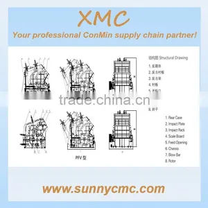 Mining Machinery Parts Impact Hammer Plate for Stone Impact Crusher (PF-1315V) thumbnail-2