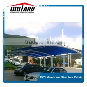 Cable Membrane Tensile Structure Roof With PVC Membrane thumbnail-2