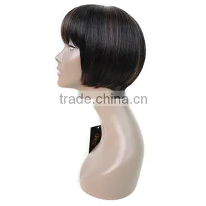 Latest Arrival Short Straight Style Lace Front Synthetic Hair Wigs thumbnail-3
